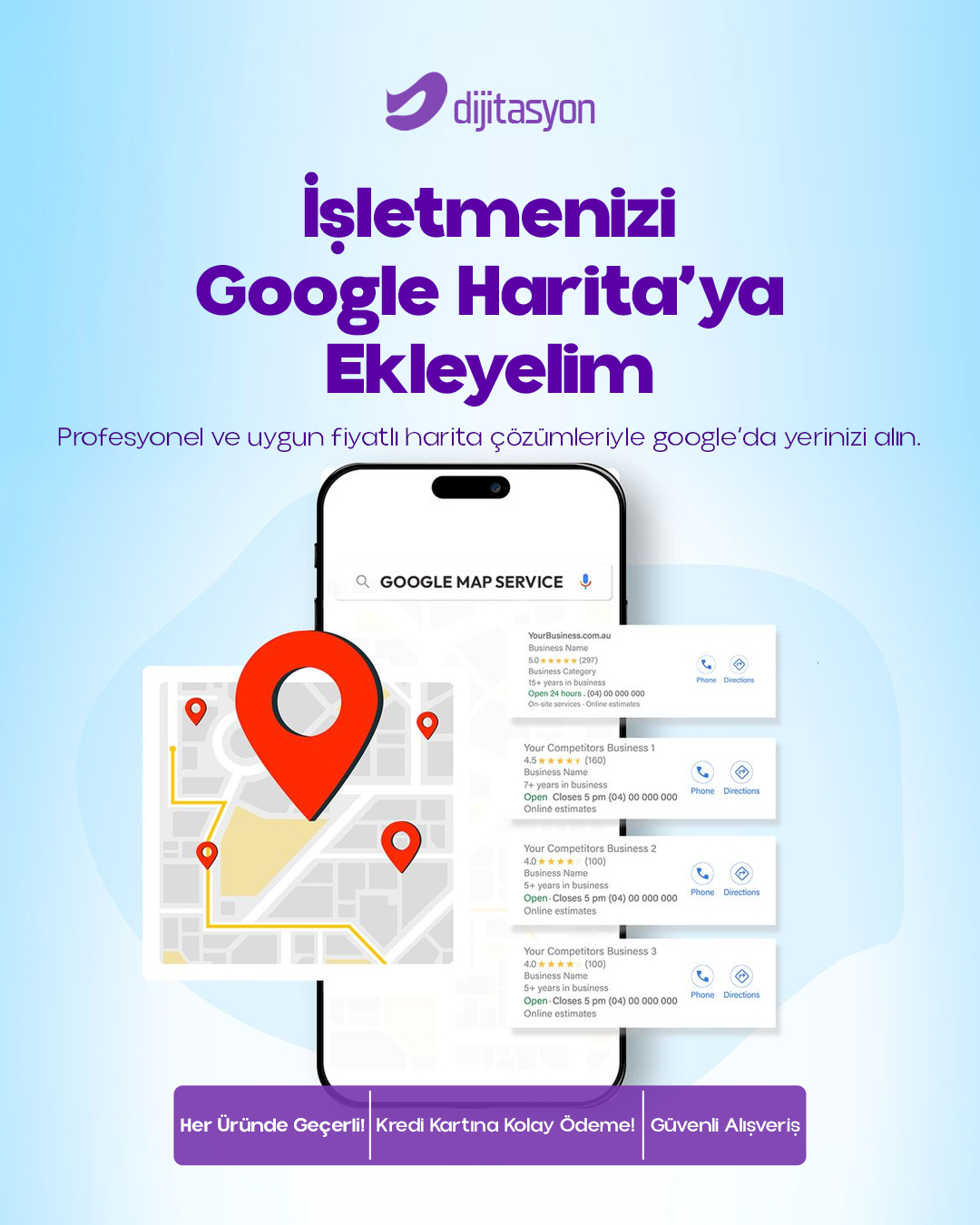 Google Business (Harita) Hizmeti